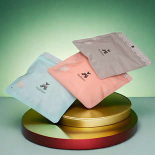 Underwear packaging bag saliva towel socks mask self-sealing bag sleeve ice sleeve transparent bag underwear bag silk scarf
