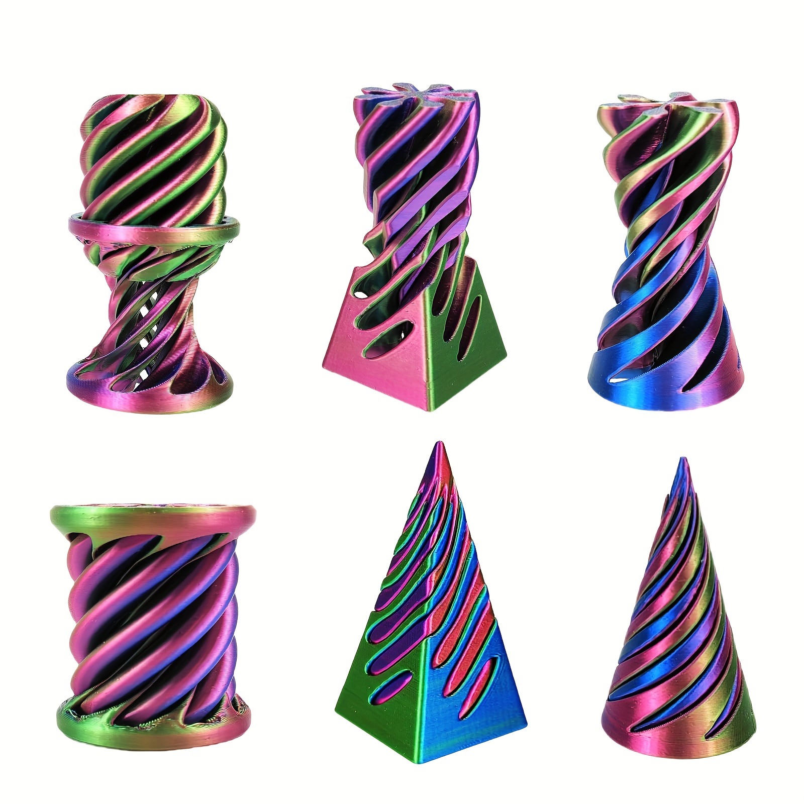 Impresión 3D Juegos descomprimidos Impossible Cone Impossible Cone Fidget juguete vórtice juguetes
