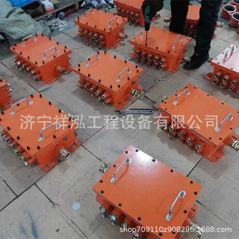 矿用低压非标加工接线箱加工24通接线盒 BHD20-10-127-24G