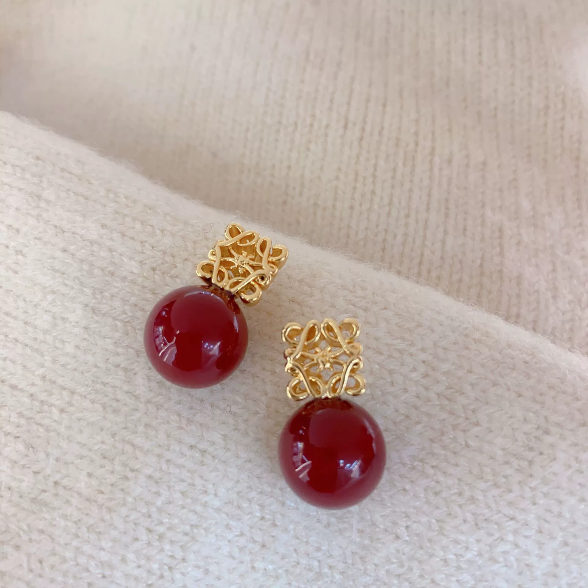 Серьги из жемчуга с медной иглой, ретро модные серебряные иглы, интернет-знаменитость, стиль легкой роскоши, образец серебра 925