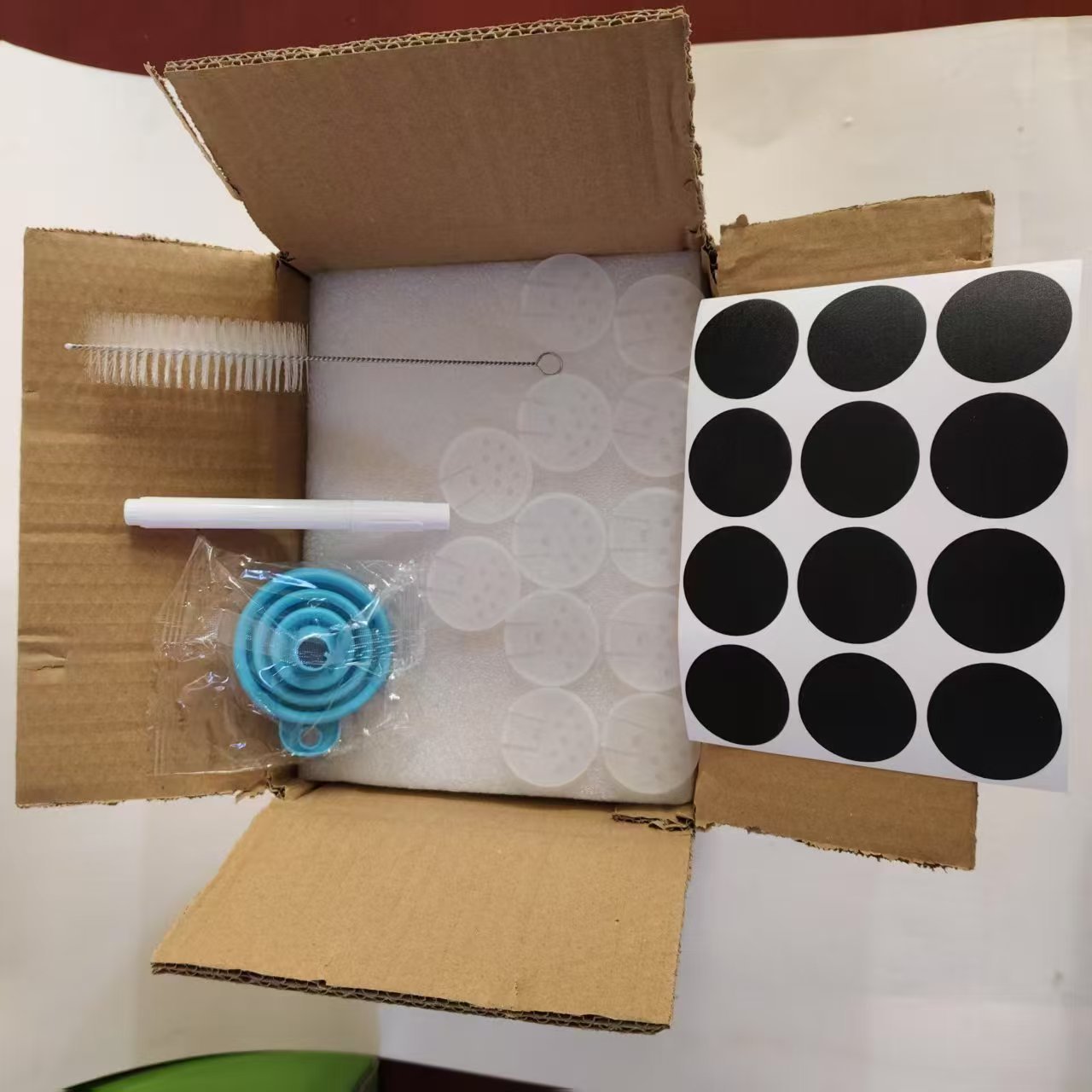 Botella de condimento de cocina cuadrada, frasco de vidrio transparente sellado, botella de condimento, botella de embalaje, botella conveniente de almacenamiento de pimienta