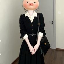 ��ʽ�߼��к�ɫpolo�I�r���B��ȹ��Ů2025�¿��ļ�����كɼ��Lȹ