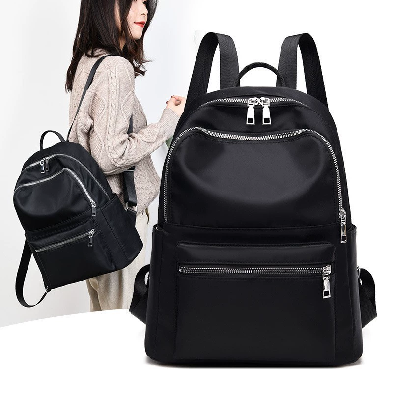 Backpack shoulder bag, Oxford cloth, spacious travel & leisure bag, 28×15×35 cm, 1 kg