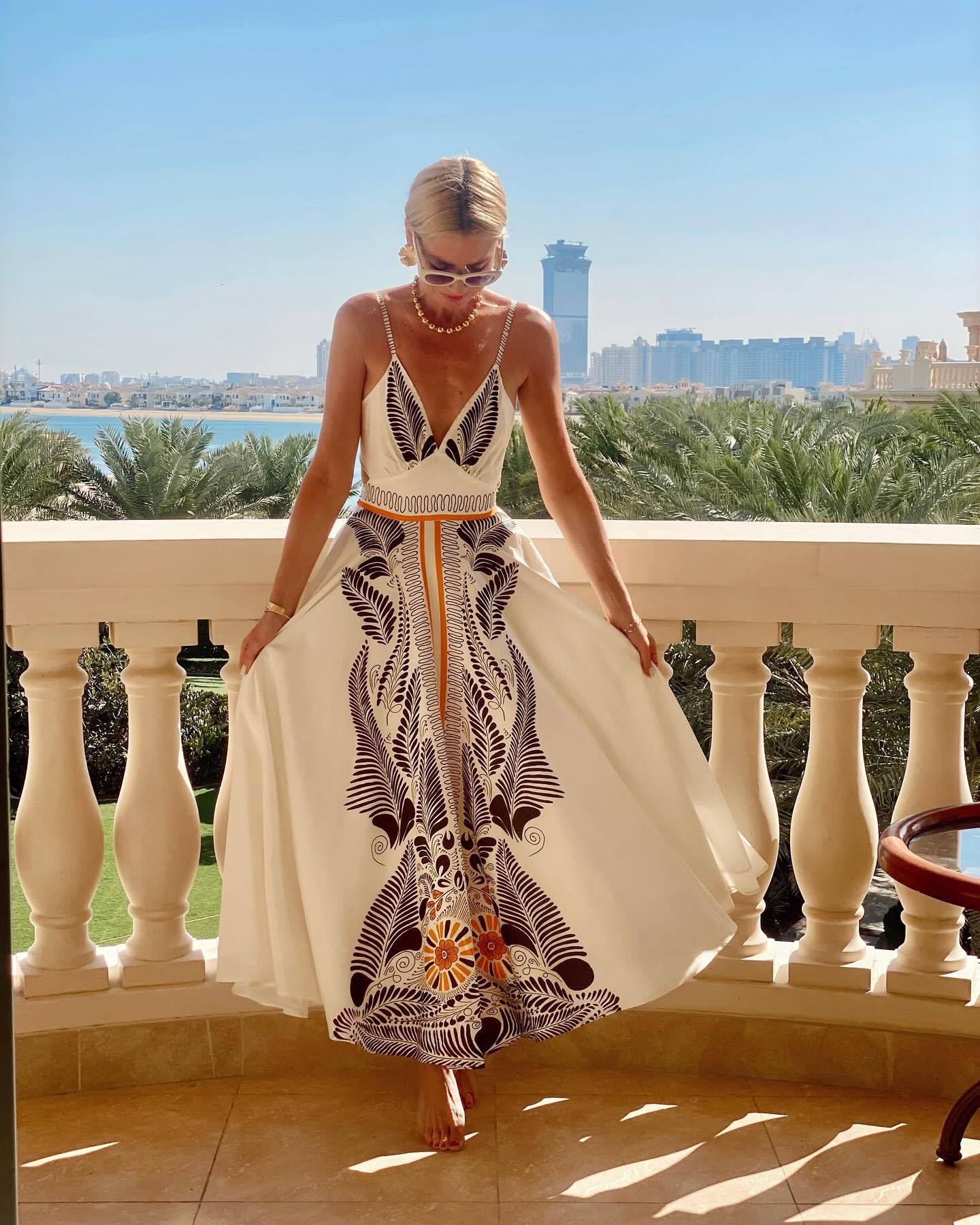 290g Weight Maxi Long Dress Dress Length Type Sleeveless Sleeve Length Wholesale Women's Elegant Streetwear Printing Casual Outdoor Beach V Neck Strap Sleeveless Strap Dress