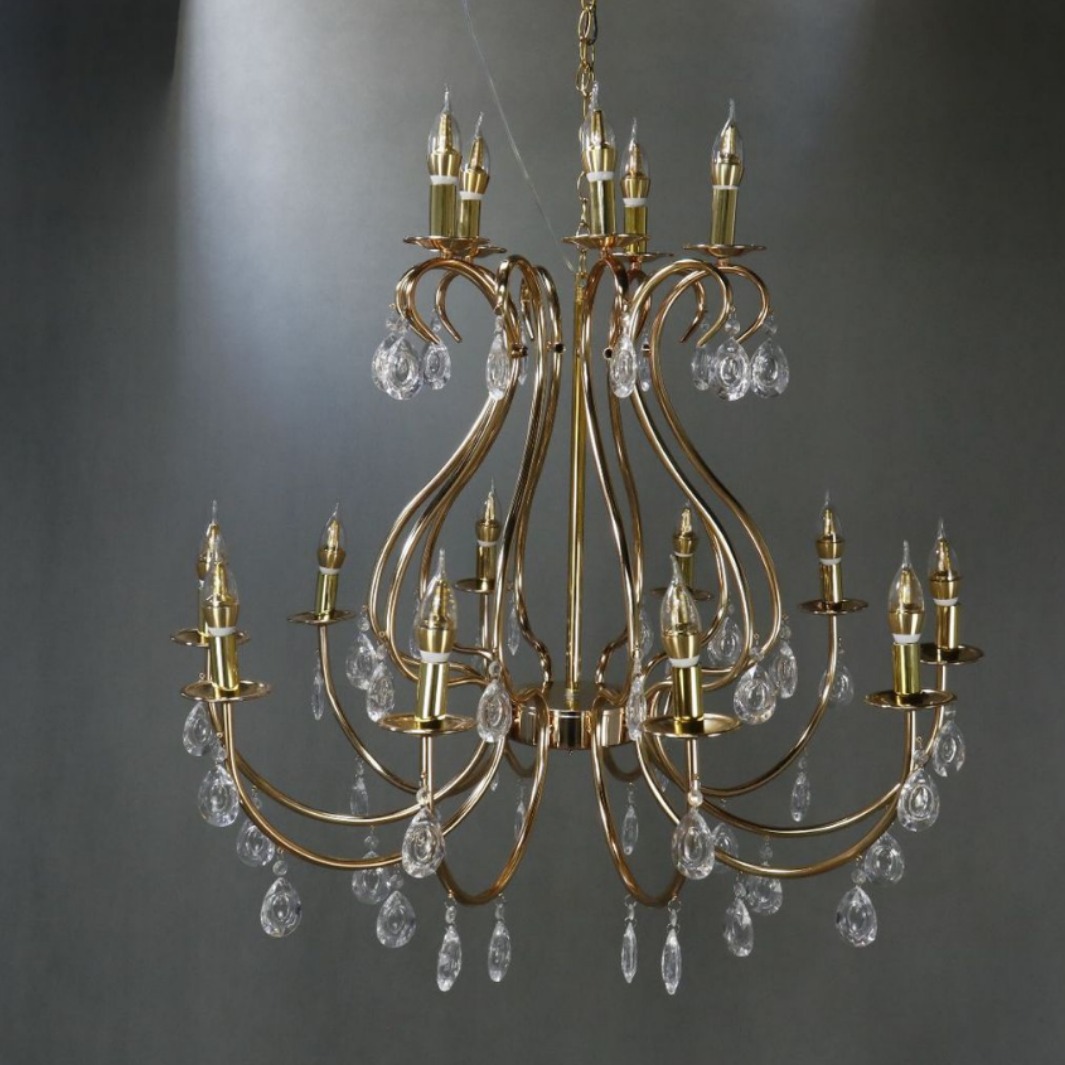 10 + 5 brotes de hierro forjado candelabro bodas hotel decoración de props de diseño cálido blanco lámpara led doméstica