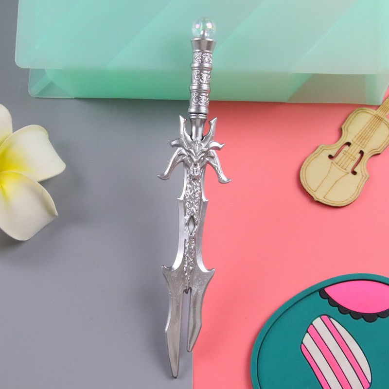 Pluma de góner en forma de arma Pluma de pistola Pluma de herramientas Papelería creativa Estudiante Anime Pluma de espada Pluma de escritura Pluma de escritura