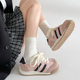 Fashionable Lightweight Retro Yellow All-Match Platform Forrest Gump Training Shoes Women's 2025 New Spring Lightweight Casual Sneakers