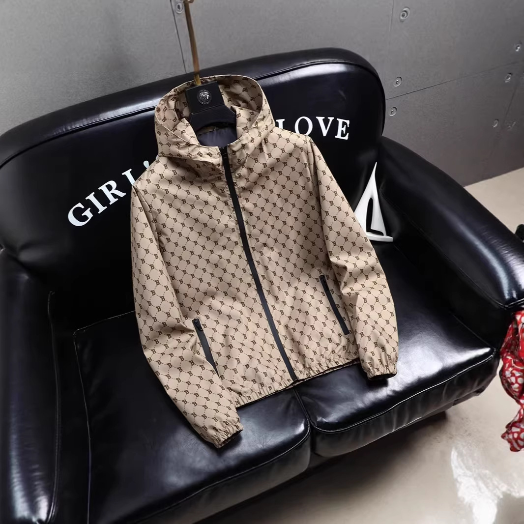 Men's Clothing Men's Style Hooded Jacket Sun Protection Trendy And Stylish Thin Design Long Sleeve For Formal & Casual_voghion.com