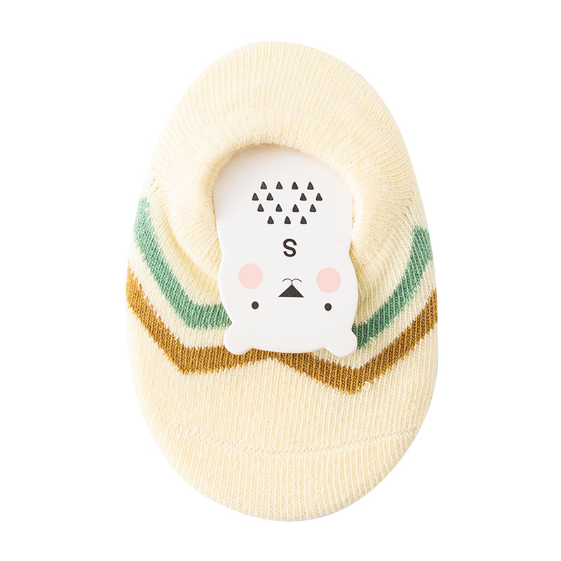 2022 calcetines de bebé primavera y verano niños y niñas rayas barco Calcetines algodón NIÑOS Calcetines invisibles bebé niño Calcetines antideslizantes