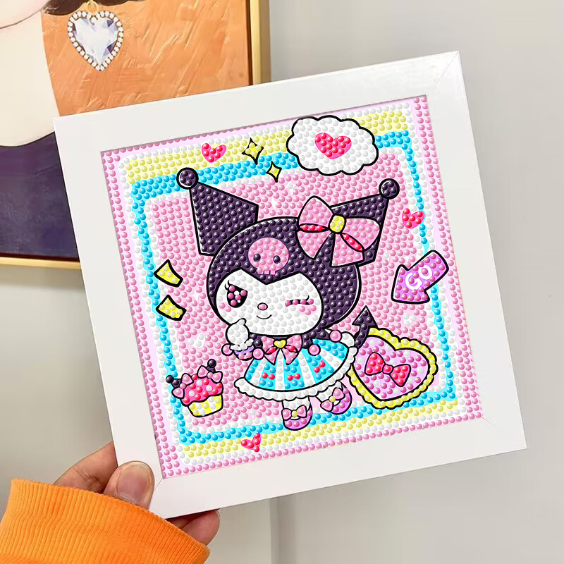 Nuevo dibujo de diamante infantil de labu diy pegatinas de diamante con marcos de fotos hechas a mano diy puzzle pegatinas de mampostería image 108
