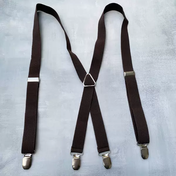 Strap Men's and Women's Universal Strap Clip Suspender Strap Pants Strap Clip Denim Pants Strap Pants British Accessories