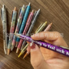 Nine round bead pen sets from Monday to Sunday pen set The interesting pens and fun round beads set