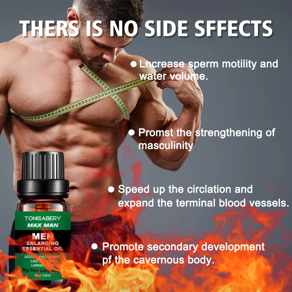 TONISABERY Olio essenziale per la cura degli uomini per massaggi privati 10 ml_voghion.com