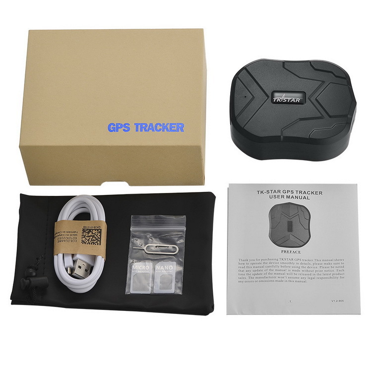 Tkstartk905 Vehicle Satellite Locator Trajectory Playback English Appgps Dedicated for Cross-Border Export