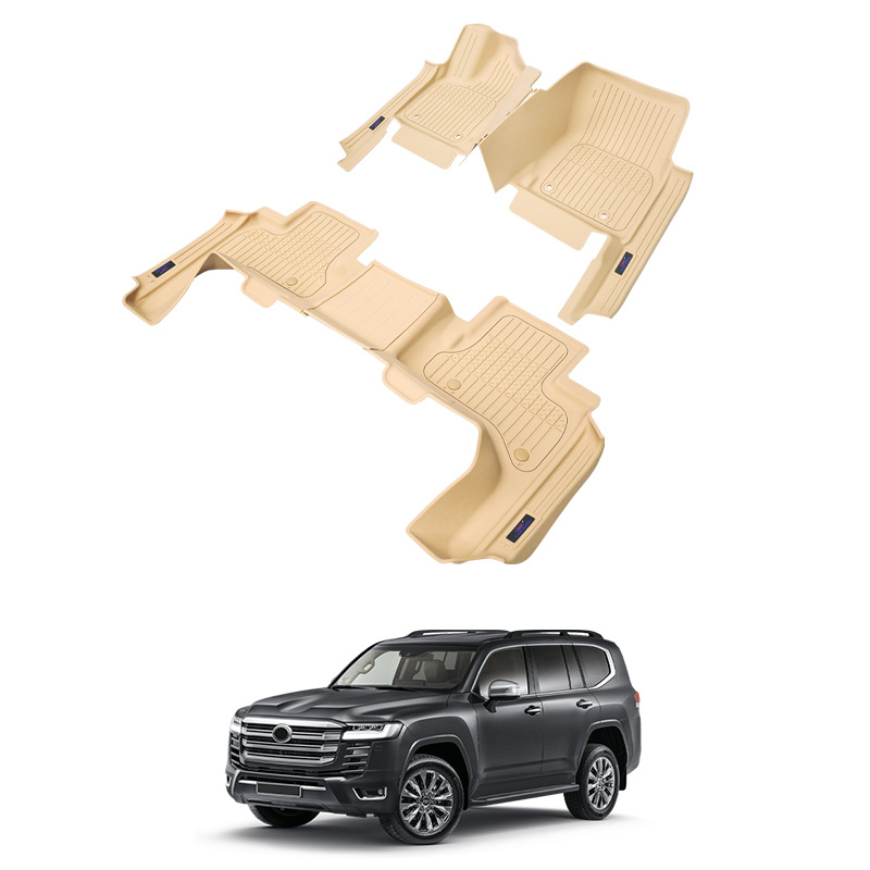 Para Toyota Land Cruiser Lc300 Beige alfombrilla especial Land Cruiser inyección TPE alfombrilla