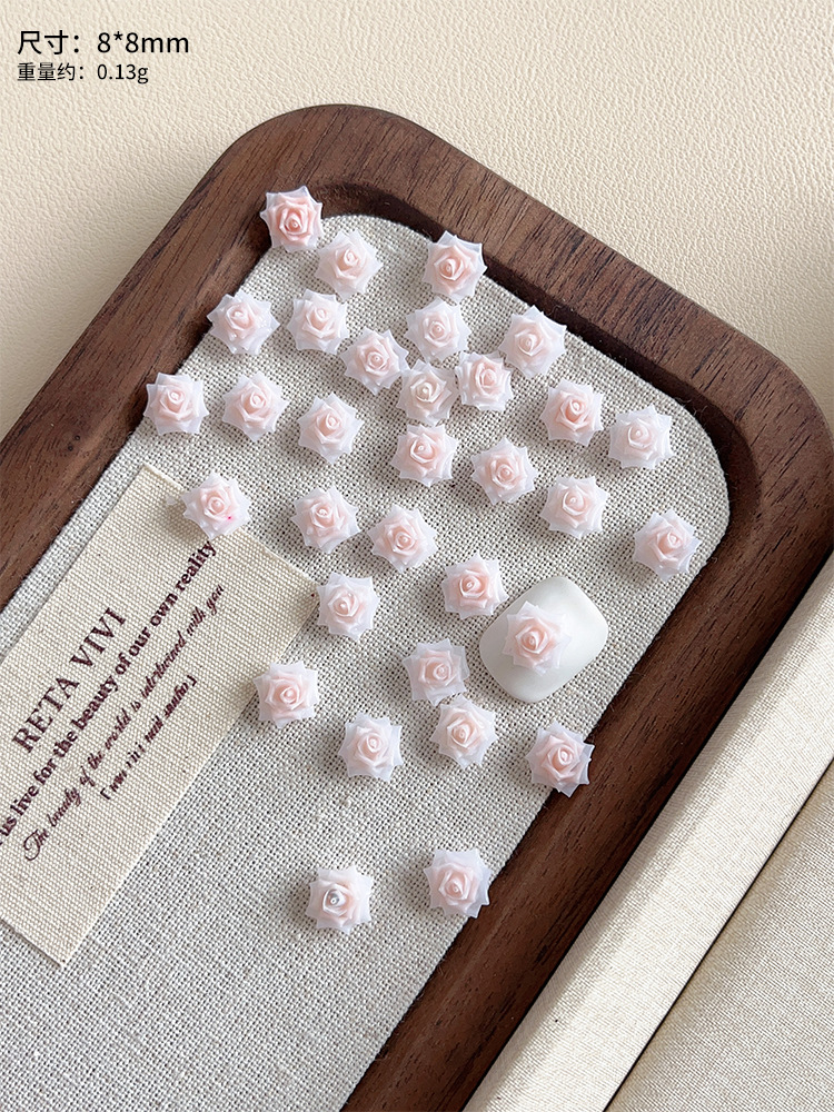 단일 고기 분말 8*8 동백#18