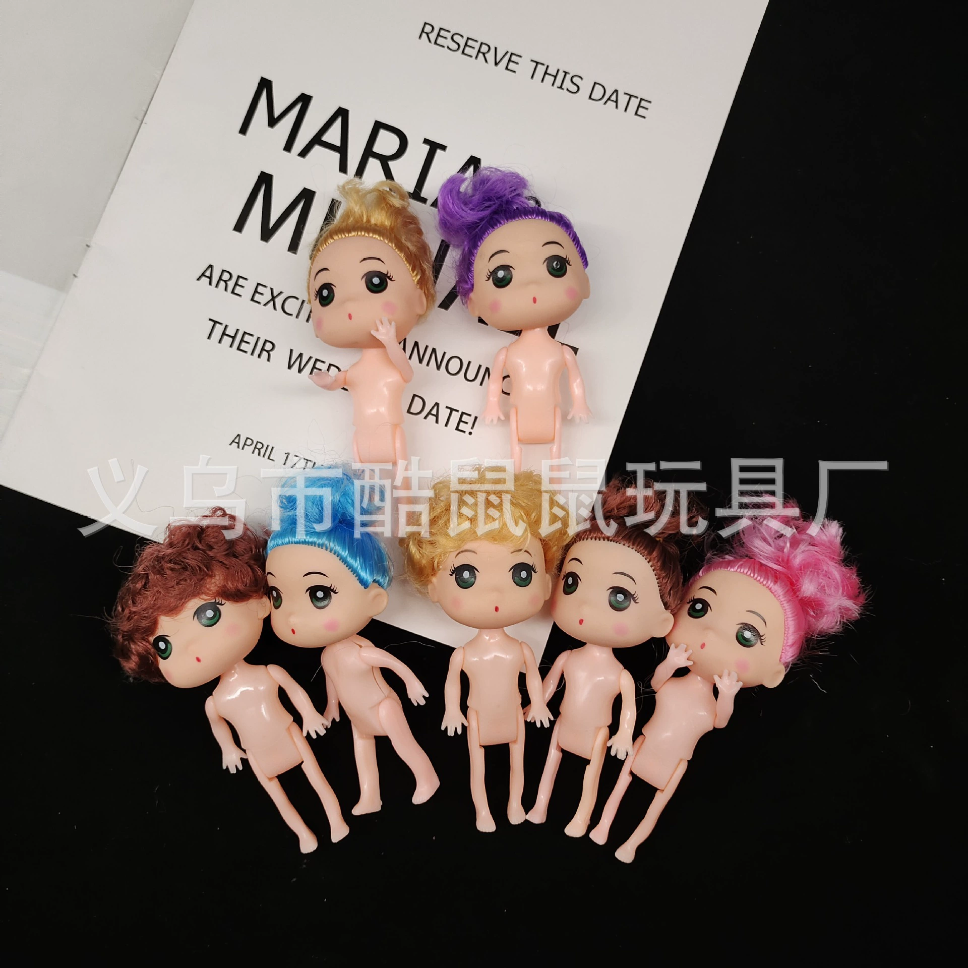 Кукла Джени 12 см, обнаженная, для декора, игрушка для девочек, модель для выпечки, кукла Барби