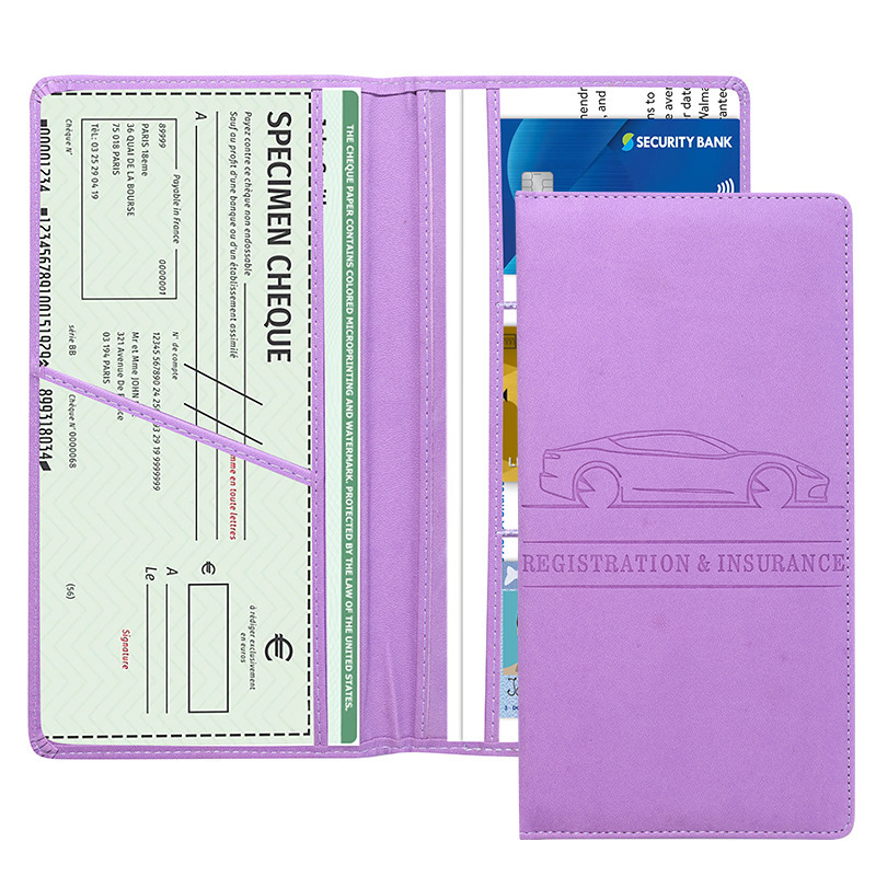 Cross-border new multi-functional driver's license bag car ID card bag wallet unisex waterproof anti-scratch anti-degaussing