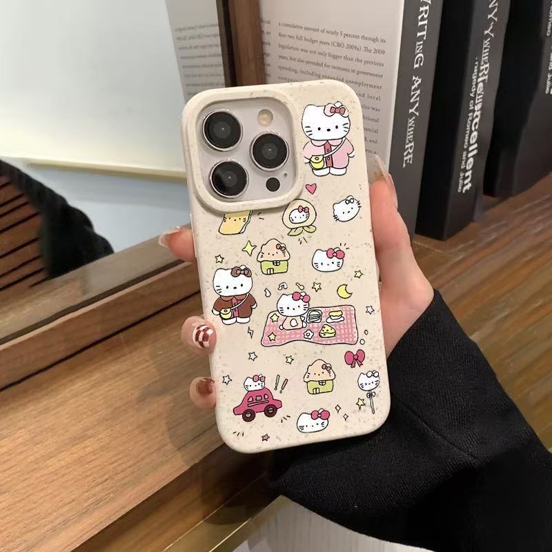 Lindo aplicable Apple 16 funda para teléfono móvil iPhone15ProMax femenino 13/12/11/xr funda blanda 14pro Japón y Corea del Sur