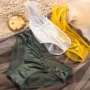 女士镂空法式油光三角裤