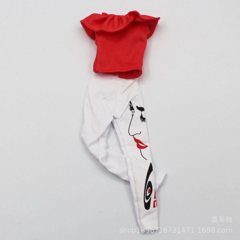 30cm juguete Barbie muñeca ropa moda arriba y abajo traje moda falda