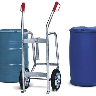 Denios Steel Barrel Trolley 205L Iron Barrel Plastic Barrel Transport Cart Oil Barrel Cart for Efficient Transportation