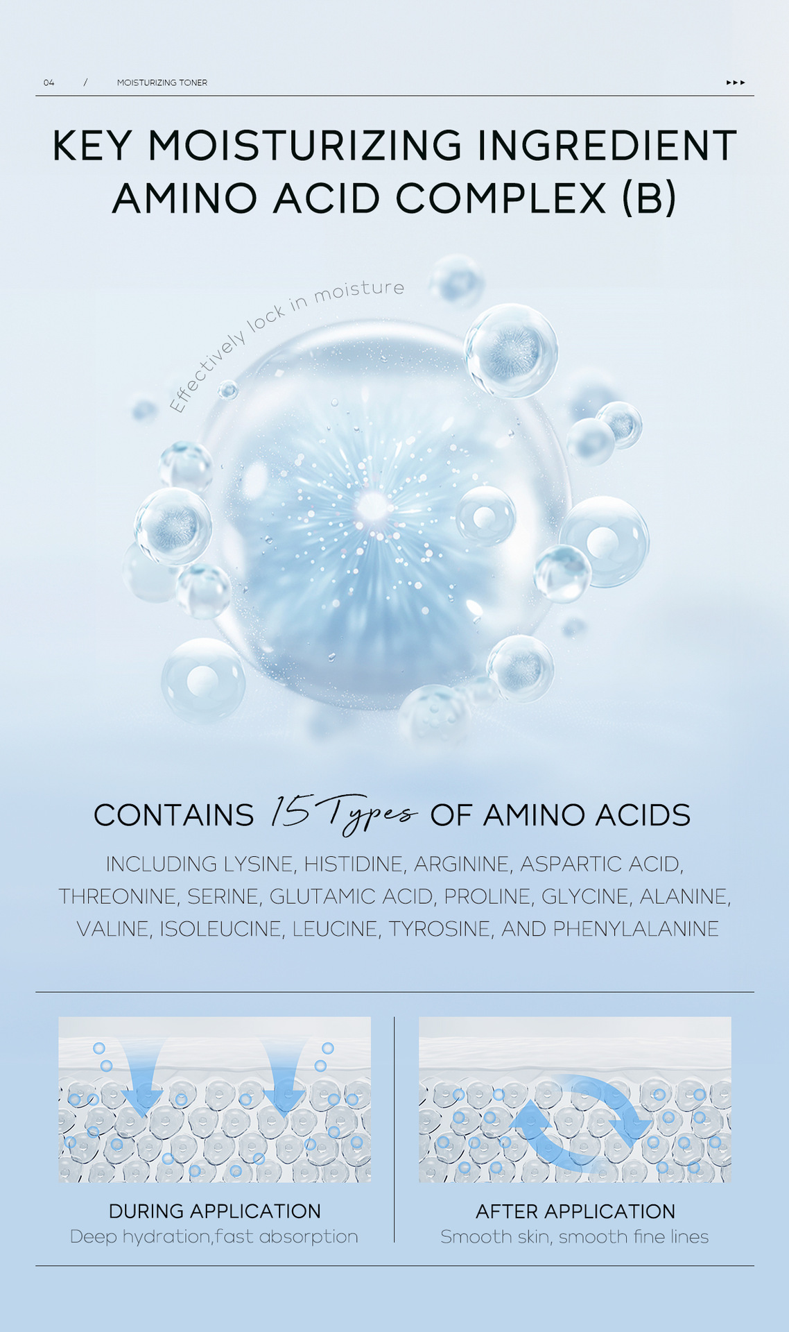 Cross-border Laicome Moisturizing Hydrating Toner 100ml Facial Care Hydrating and Moisturizing Lotion Manufacturer's wholesale in stock undefined