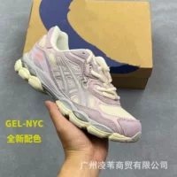 Putian Shoes Новые нескользящие туфли для папы Arthur's Gel-NYC, дышащая мужская и женская обувь с сеткой, износостойкие амортизирующие кроссовки