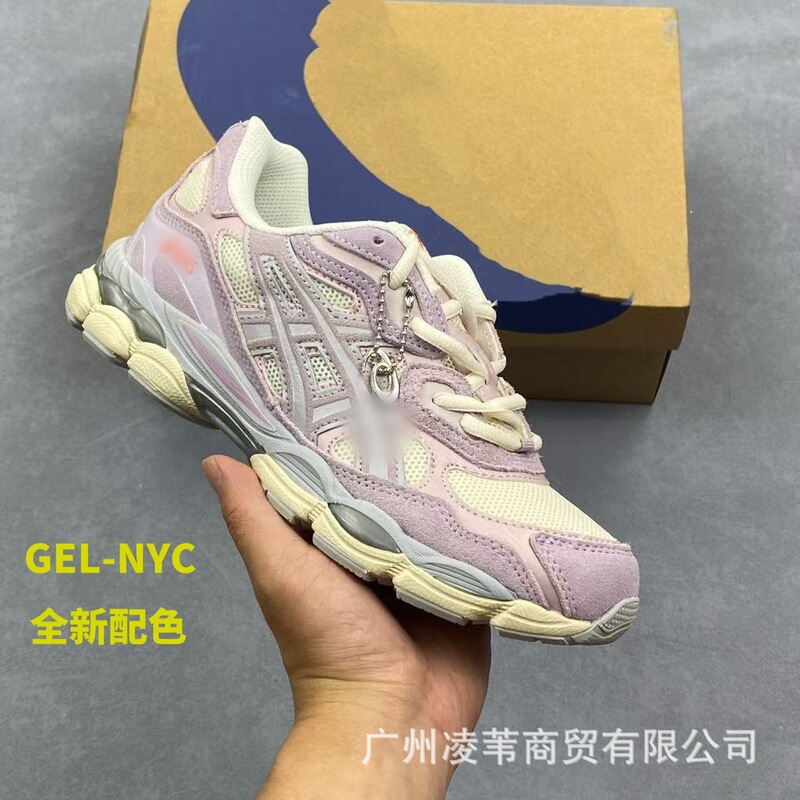 Putian Shoes Arthur's New Gel-Nyc Non-Slip Dad Shoes Mesh Breathable Men's and Women's Shoes Wear-Resistant Cushioning Running Shoes