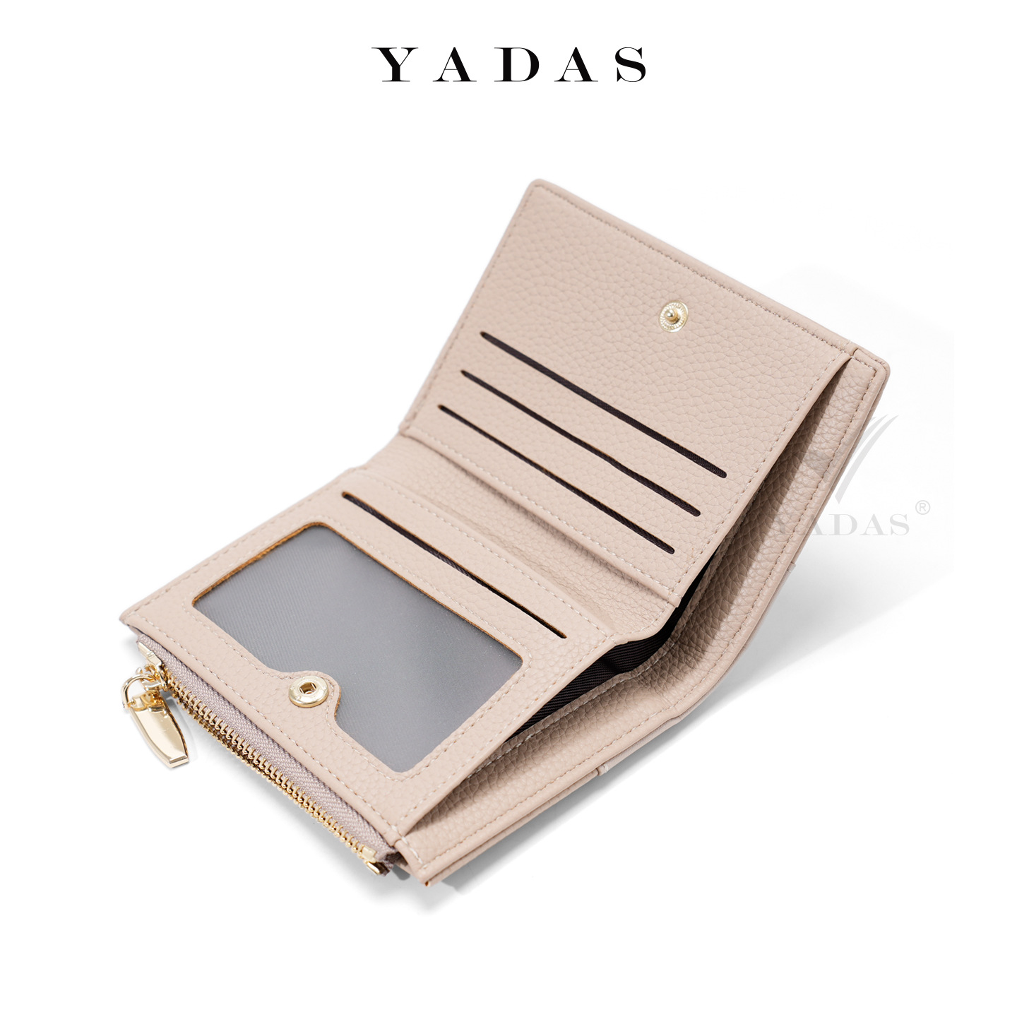 Cartera de comercio exterior de alto nivel, delgada y ligera, multi-tarjeta de tarjetas de visita, cartera de certificados de gran capacidad para mujeres