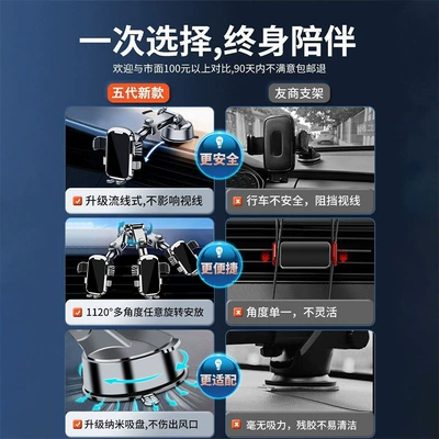 Car phone holder – Multi-Function Installation