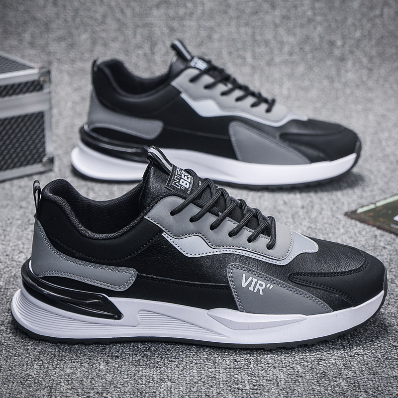 Zapatos de hombre calientes 2025 otoño y invierno zapatos deportivos casuales de moda coreana transpirables antideslizantes zapatos de correr suaves ligeros