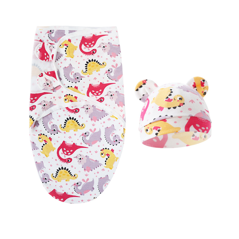 보라색 공룡(포대기 + 싱글 기장)