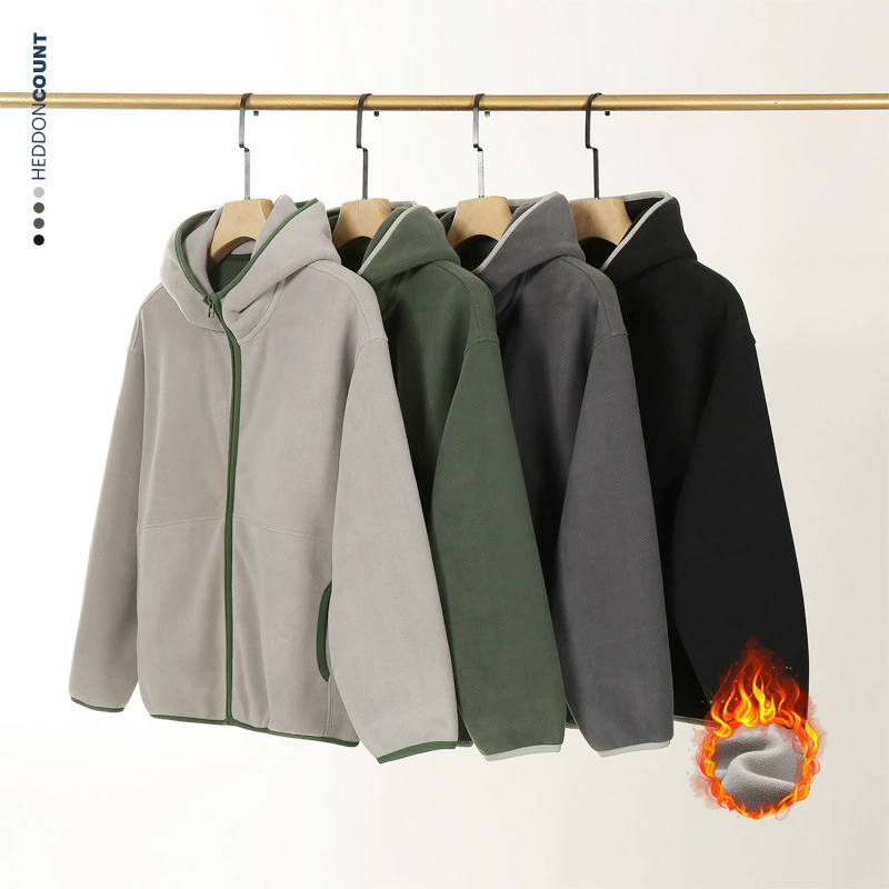 Толстовка с капюшоном мужской наружный кашемировый кардиган теплая зимняя одежда куртка цветная бархатная куртка на молнии свитер