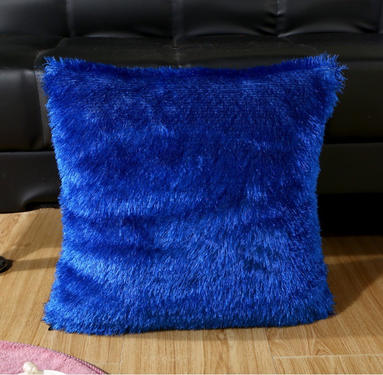 Casual Solid Color Pv Velvet Pillow Cases display picture 2