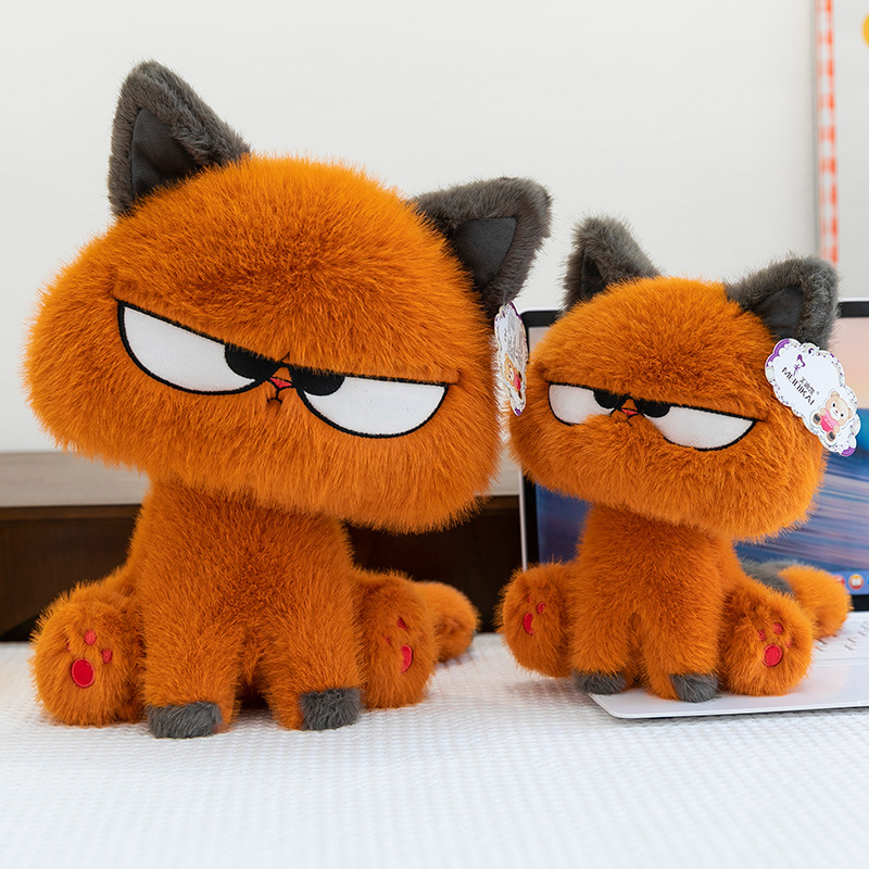 新しいクールな子猫人形漫画ぬいぐるみ猫人形リビングルームの装飾品女の子枕子供のギフト|undefined