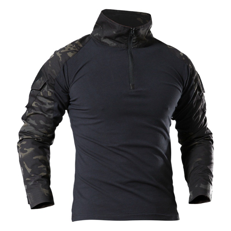 Bone Frog Outdoor Frog Suit Long-Sleeve T-Shirt Set Quick-Drying T-Shirt Outdoor Tactical Mountaineering T-Shirt Russian Military Uniform T-Shirt Cross-Border
