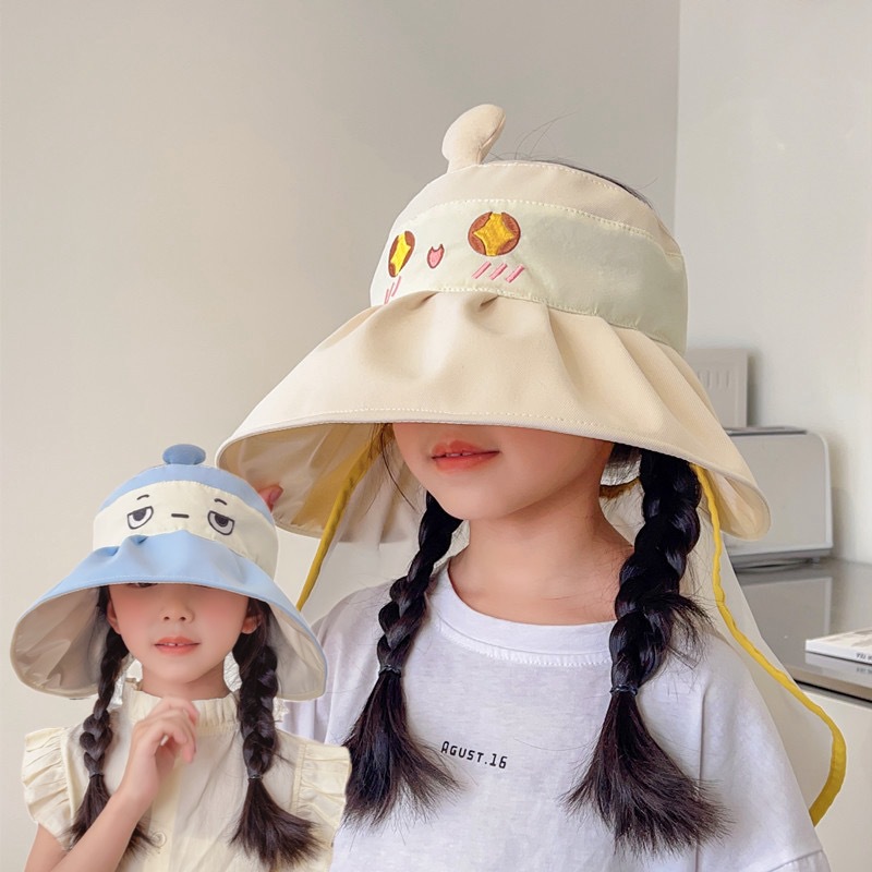 Children's sun hat solar-powered