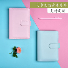 跨境亚马逊时尚简约笔记本定制U型磁扣商务工作记事加厚皮面本子
