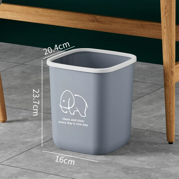 Small elephant model gray trumpet