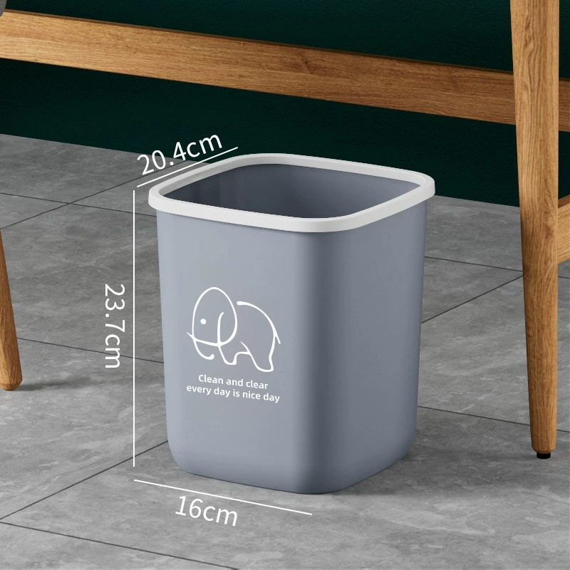 High quality capacious garbage can for home use for living room