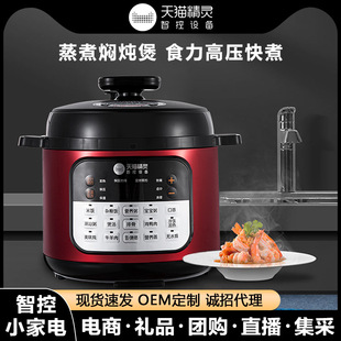 Electric Pressure Cooker, Smart Rice Cooker, Multi-Functional Rice Cooker, Household Soup and Porridge Cooker, Pressure Cooker with Reservation Function