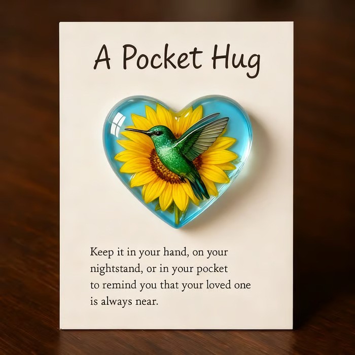 Colgante transfronterizo nuevo colibríes amor animal acrílico regalos de regalo de día de la enfermera regalos de día de San Valentín regalos 2D