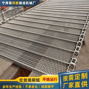 [工业输送网带陶瓷烧制流水线传输网带清洗机网链回火炉淬火炉网带]
