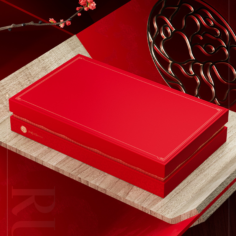 武夷岩茶茶叶礼盒装空盒30泡半斤装水仙大红袍肉桂摆泡包装空盒