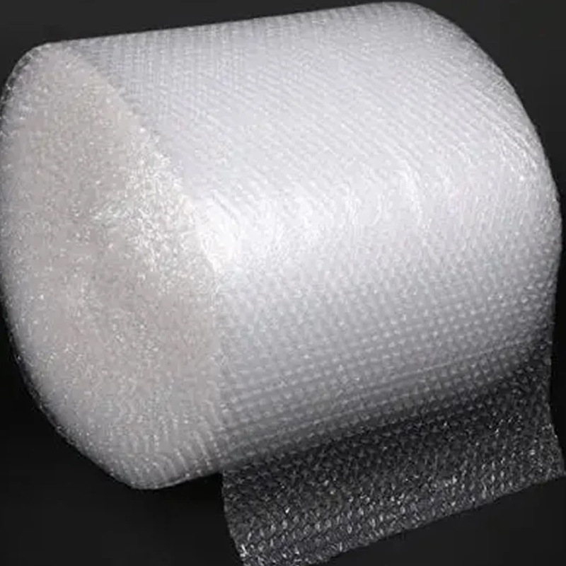 Película de burbujas de nuevo material, paquete antichoque de PE, almohadilla de burbujas de PE, paquete de bobinas de burbujas de PE