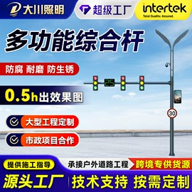 监控器支架;道路照明灯;示警桩