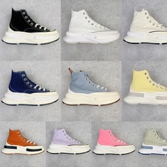 ピュアオリジナル Chuck1970SRun スターレガシー プラットフォーム 厚底スニーカー 身長アップシューズ ハイトップ 男女兼用シューズ