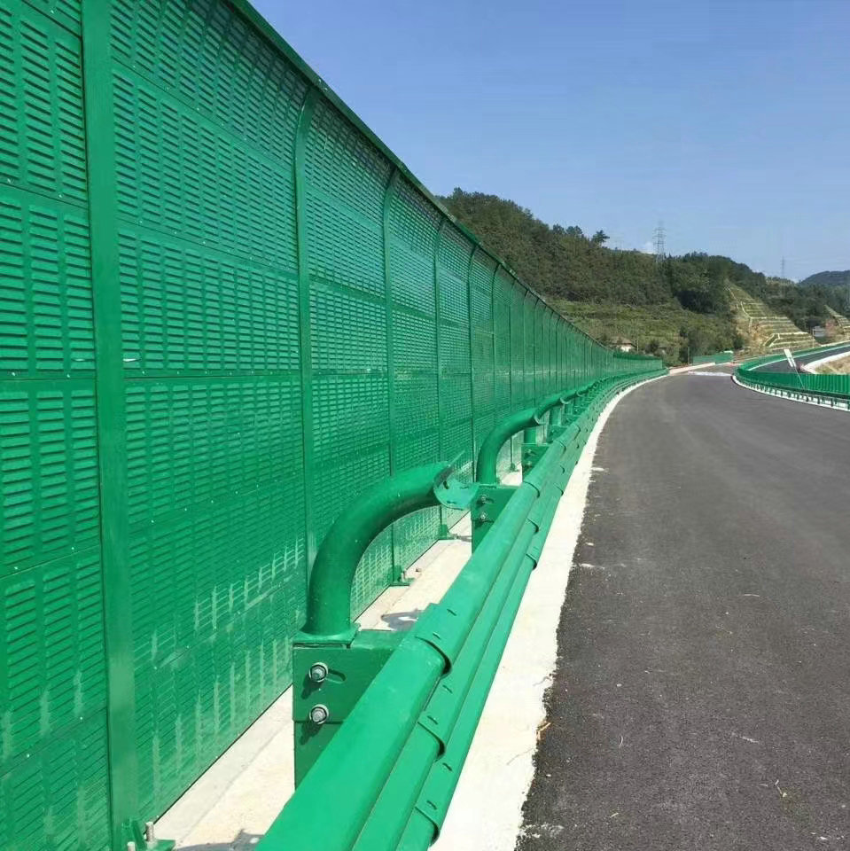 高铁公路吸音隔音屏高架桥透明降噪隔音墙桥梁工地交通工程声屏障 阿里巴巴 