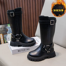 童皮鞋;学生皮鞋;女式时装单鞋